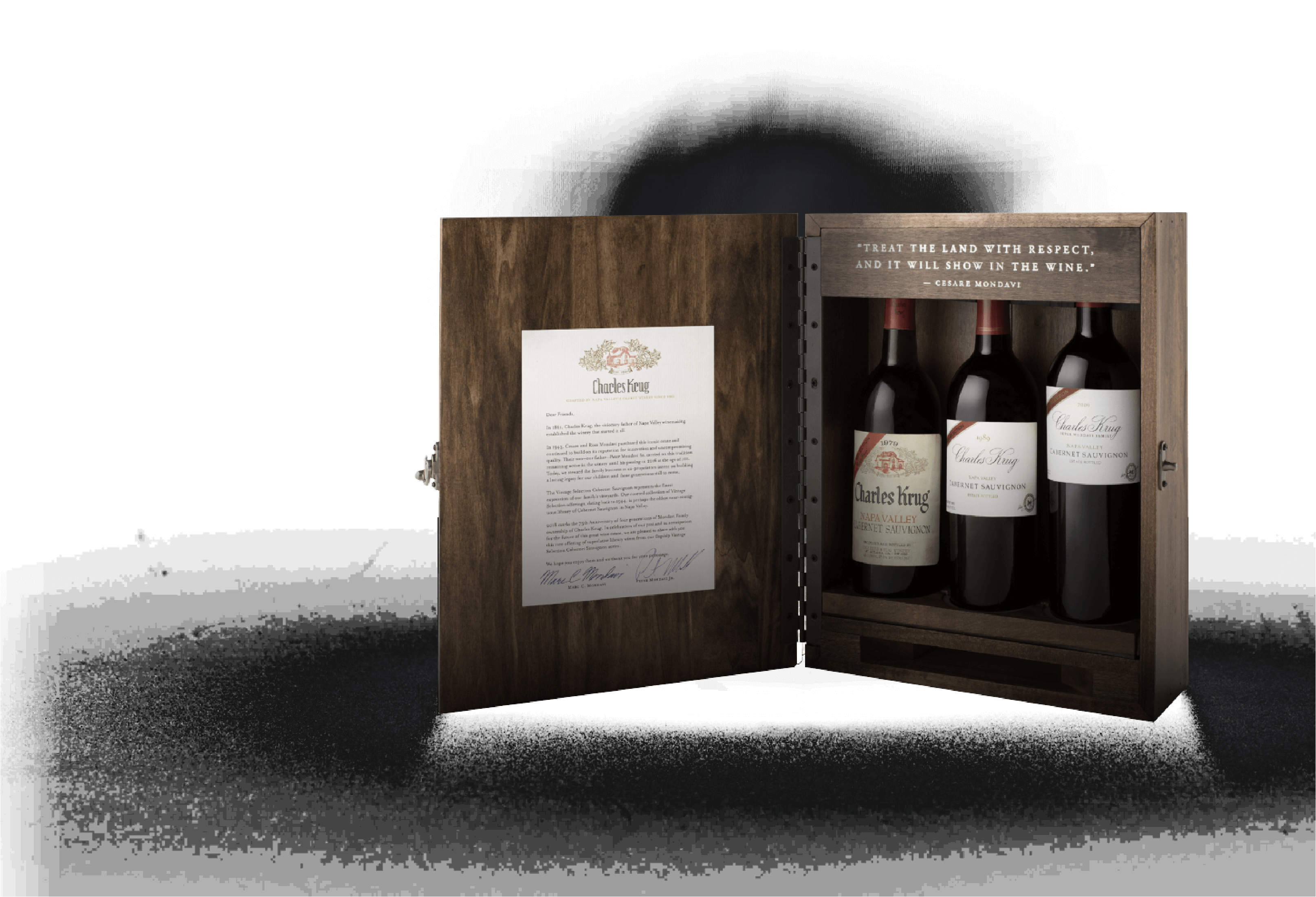Chales Krug Wine Box