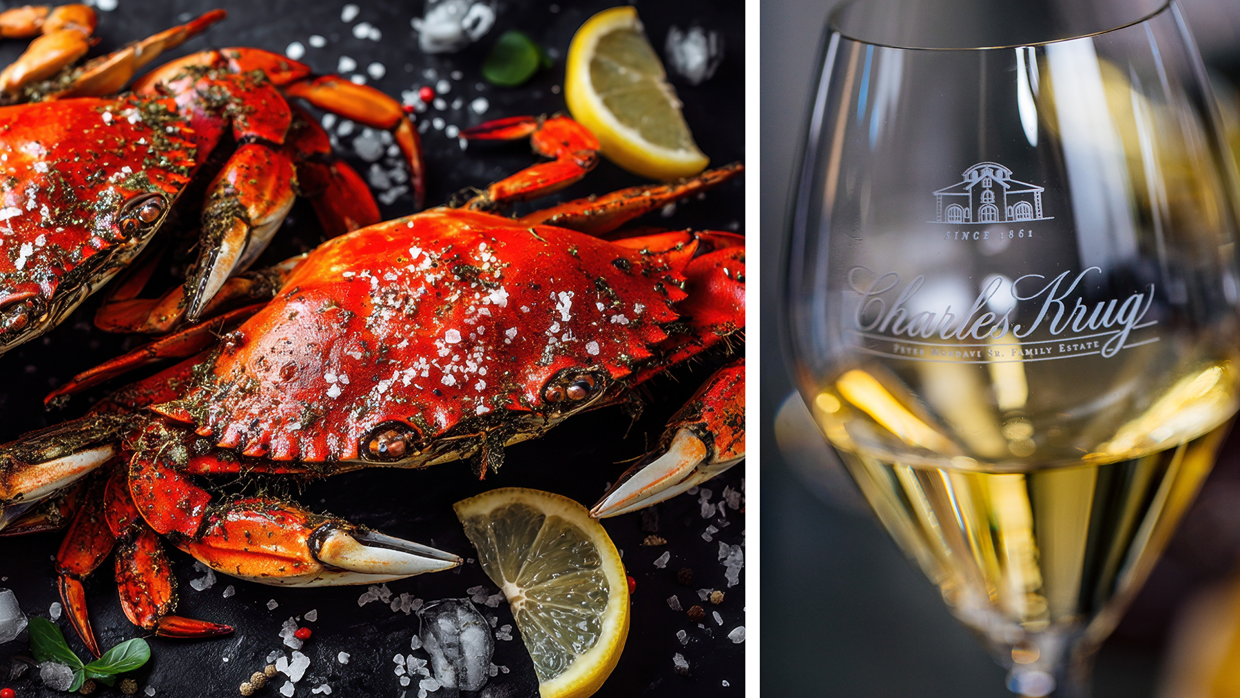 Crab & Wine Dinner
